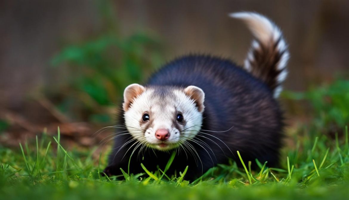 Le comportement d'un furet