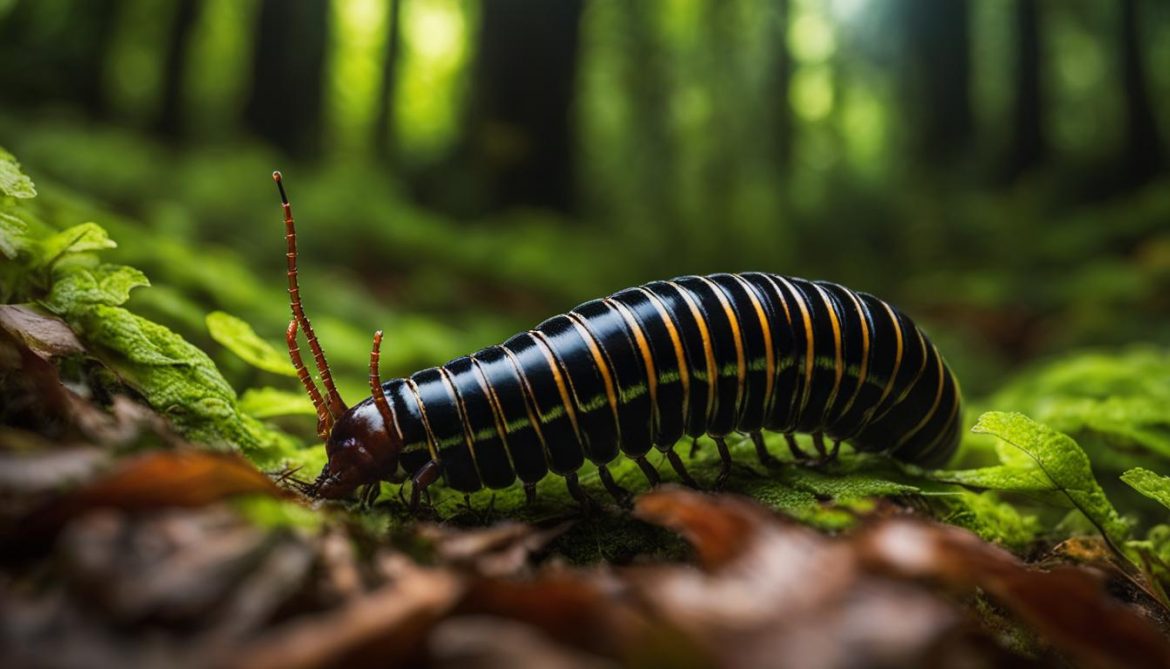Le plus long mille-pattes du monde