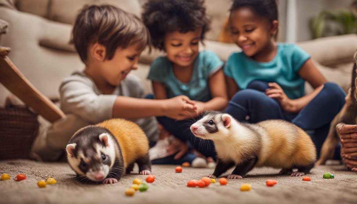 Les furets comme animaux de compagnie: conseils et astuces